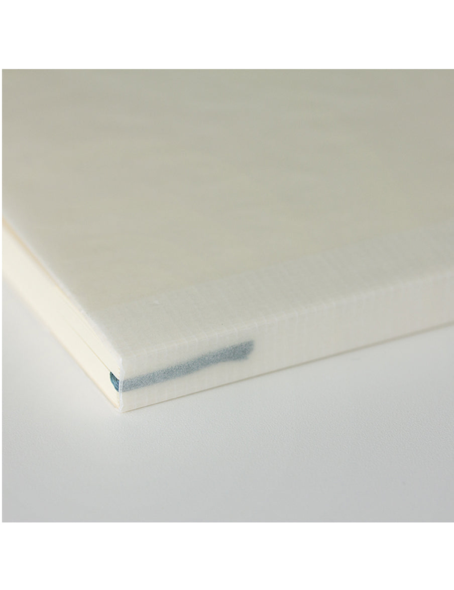 Midori MD Notebook A6 Liniert Detailansicht Buchrücken