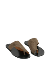 Rosa Sandalen Brown Suede