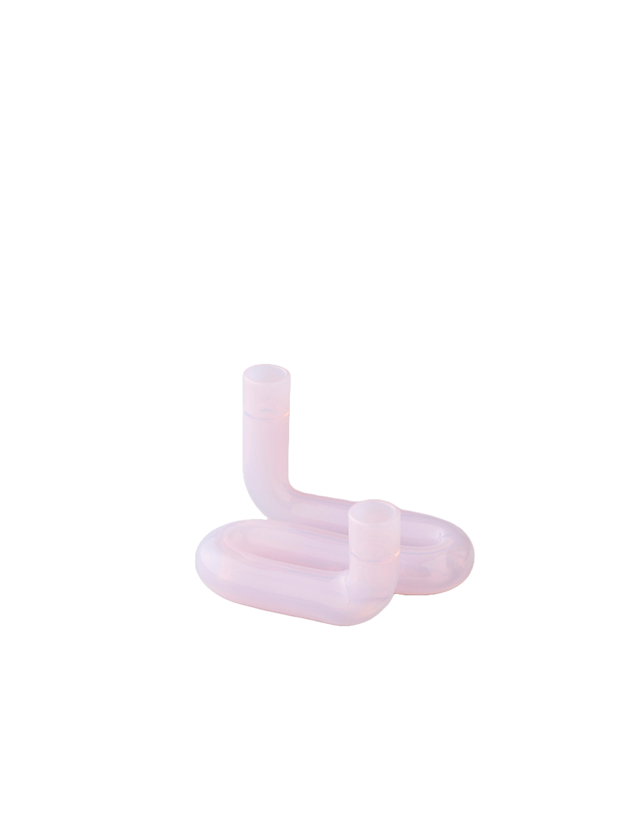 Wave Kerzenständer Rosa