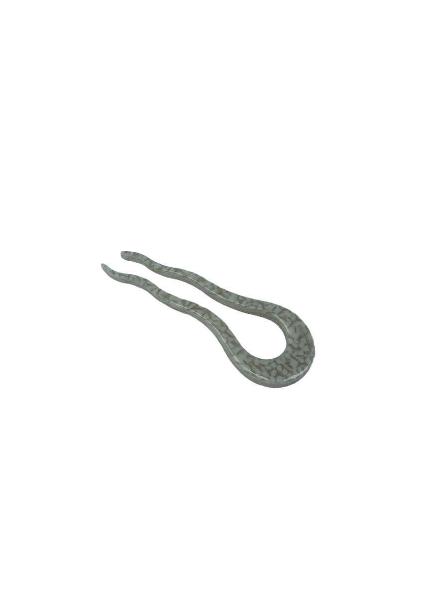 Wavy U-Pin Snowflake