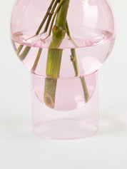 Vase Bubble Tube Large Rosa