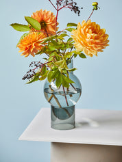 Vase Bubble Tube Large Grau