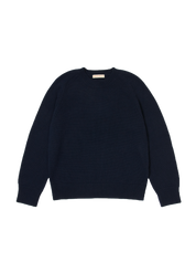 Rosha Shrunken Crewneck Navy