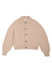 Winny Collared Jacket Dark Natural