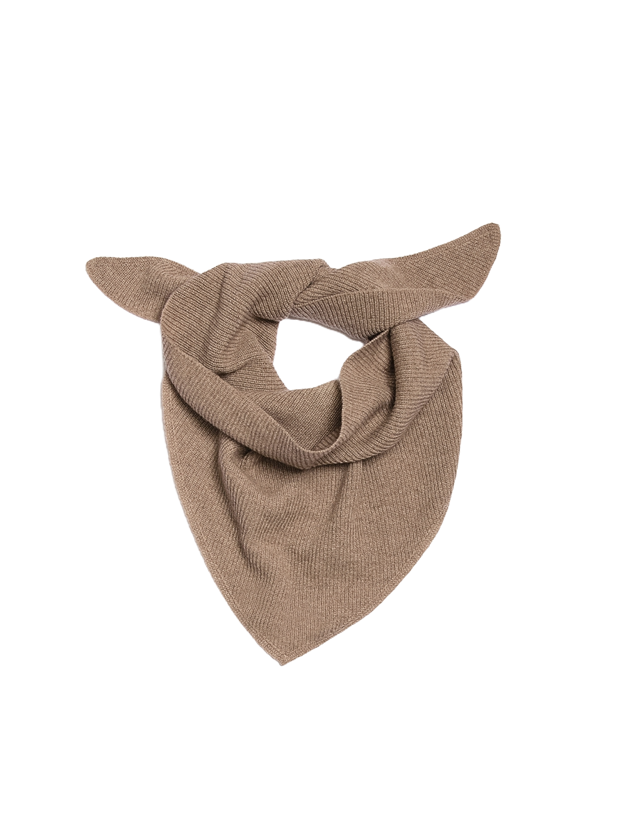 XL Cashmere Foulard Dark Natural