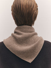 XL Cashmere Foulard Dark Natural