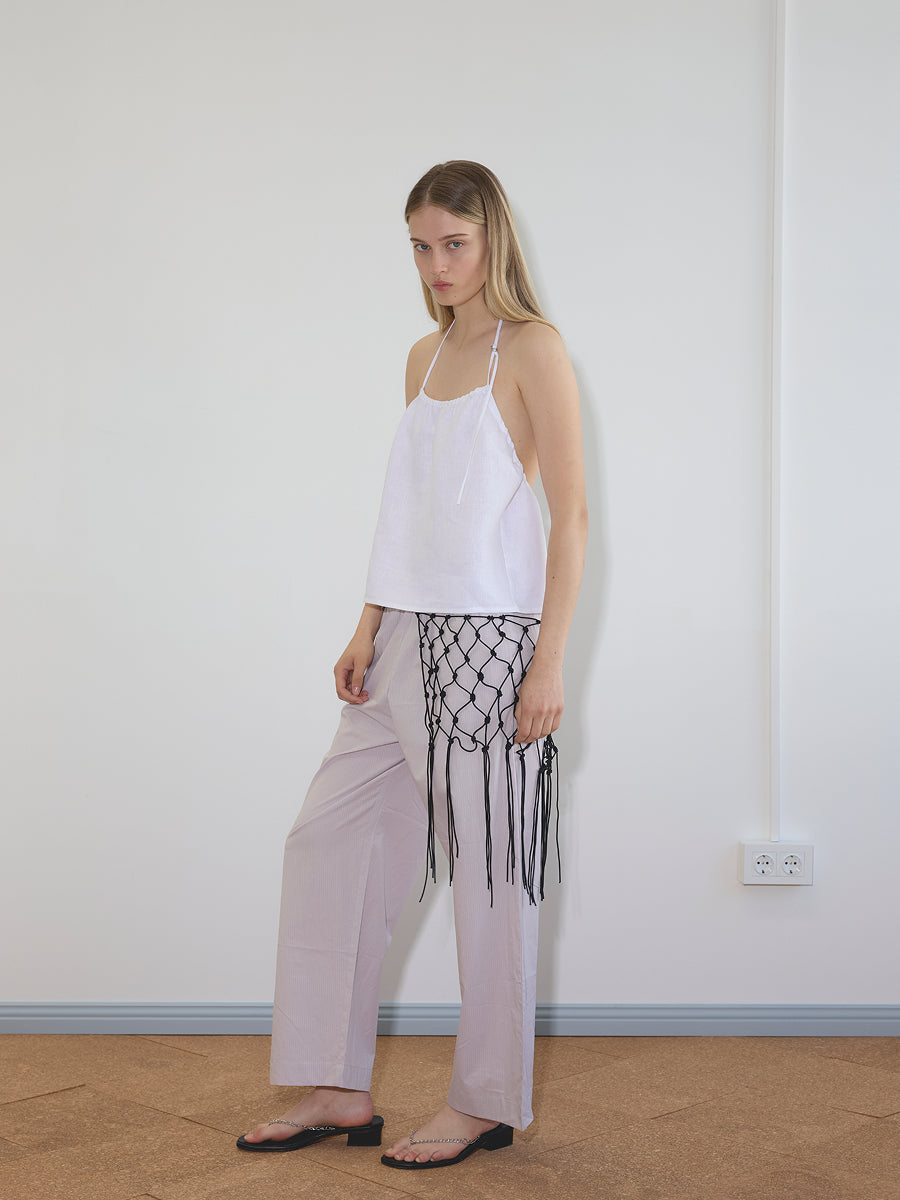 Ease Trousers Lilac Stripes