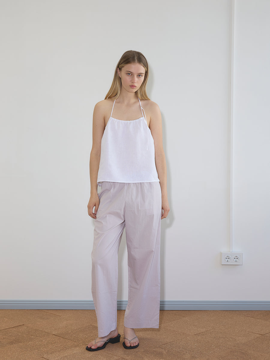Ease Trousers Lilac Stripes