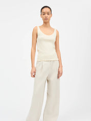 Edie Low Back Top - Butter