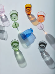 Wasserglas Grün