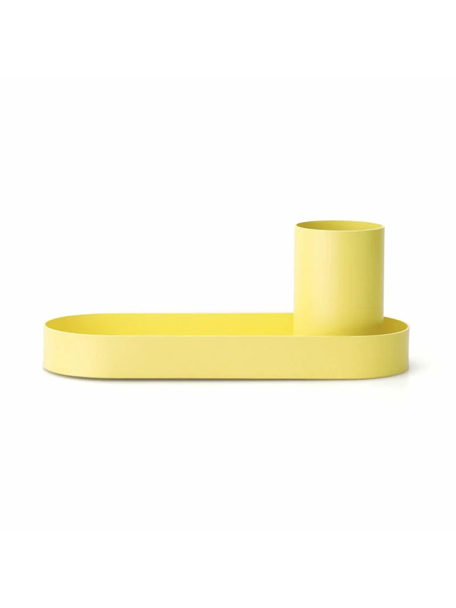 Hightide Desk Organizer Gelb Frontansicht
