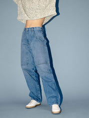 Cargo Barrel Jeans