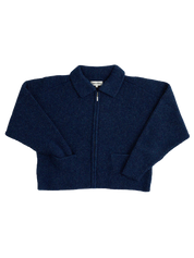 Reid Cardigan Marled Indigo
