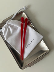 Twisted Hairpin Candy Red