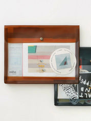 General Purpose Case A5 Clear Brown