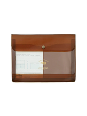 General Purpose Case A6 Clear Brown