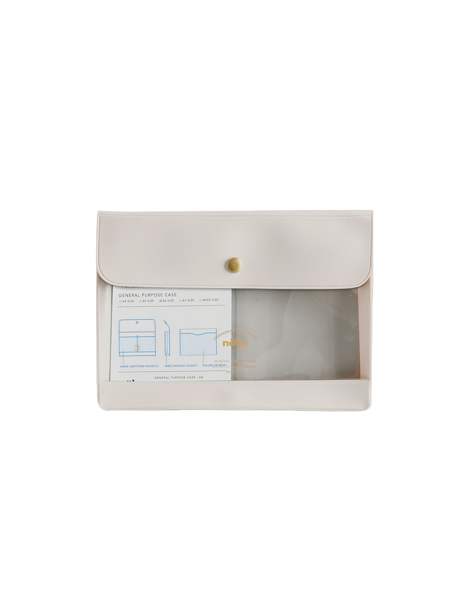 General Purpose Case A6 Ivory