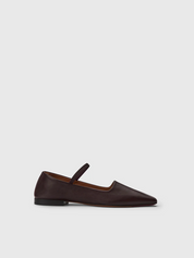 Petina Ballerinas Walnut Brown