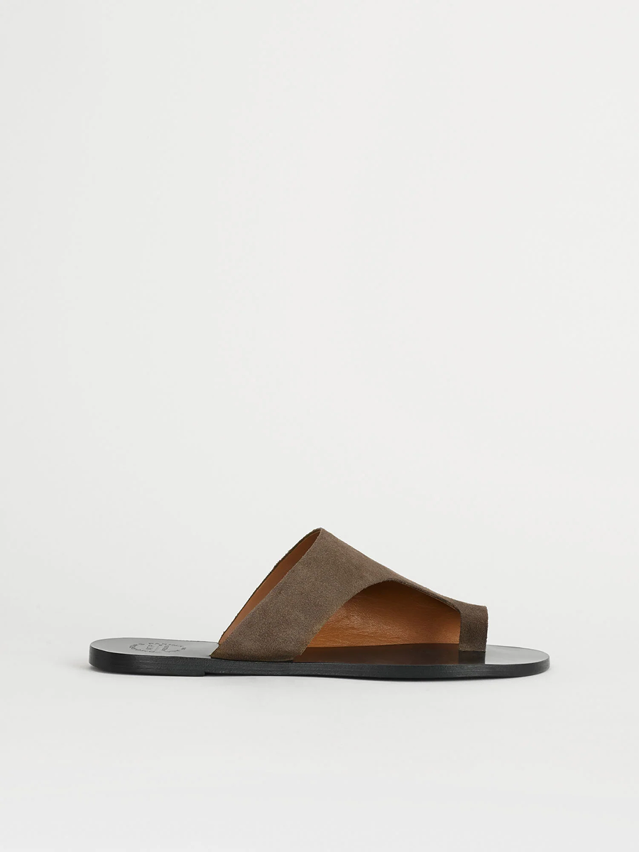 Rosa Sandalen Brown Suede