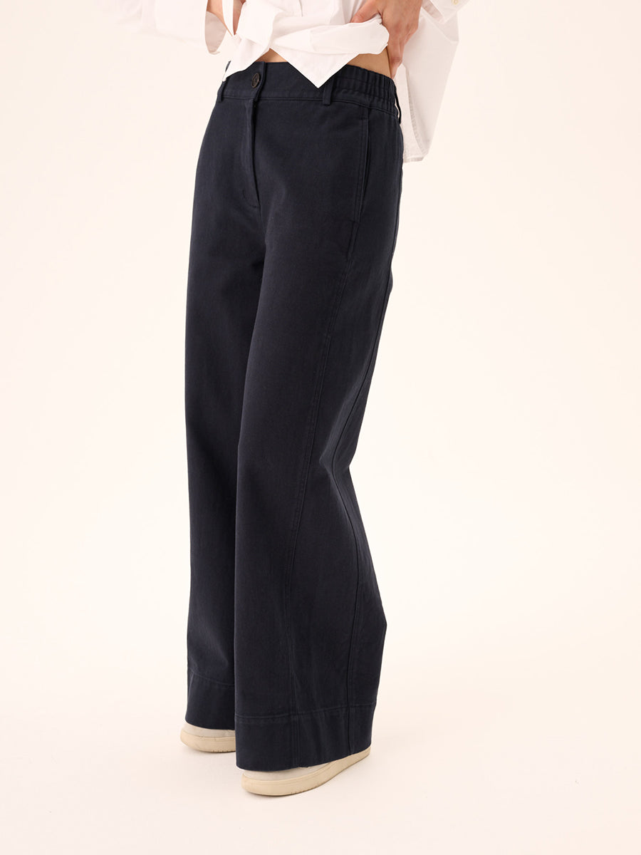 Hose Plum Faded Twill