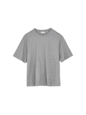 Skall Studio Andy Oversized Tee Grau Frontansicht freigestellt