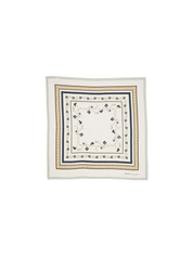 Skall Floral Scarf Ivory