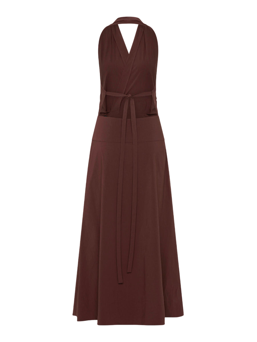 Halter Wrap Dress