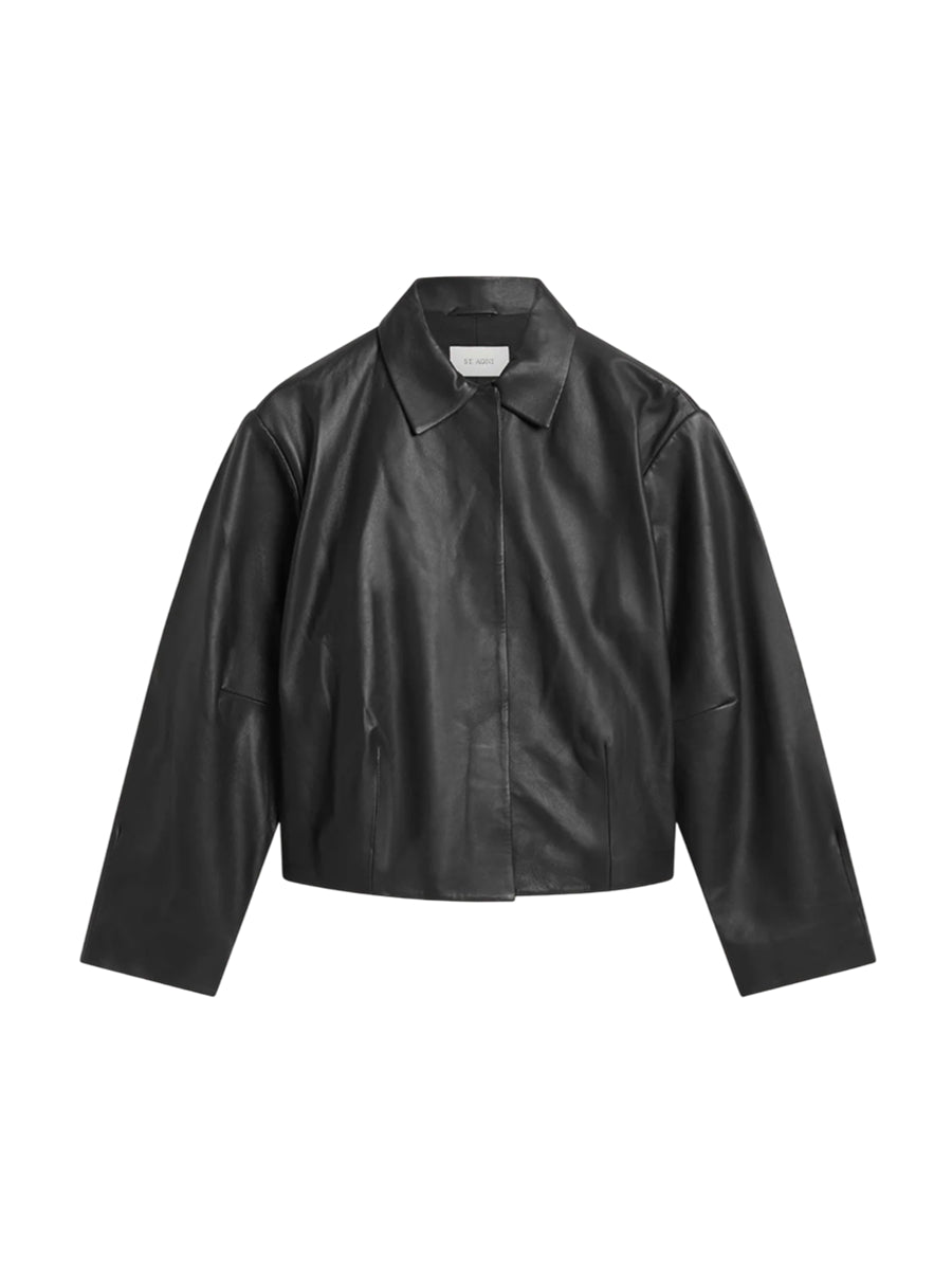 Cocoon Leather Jacket
