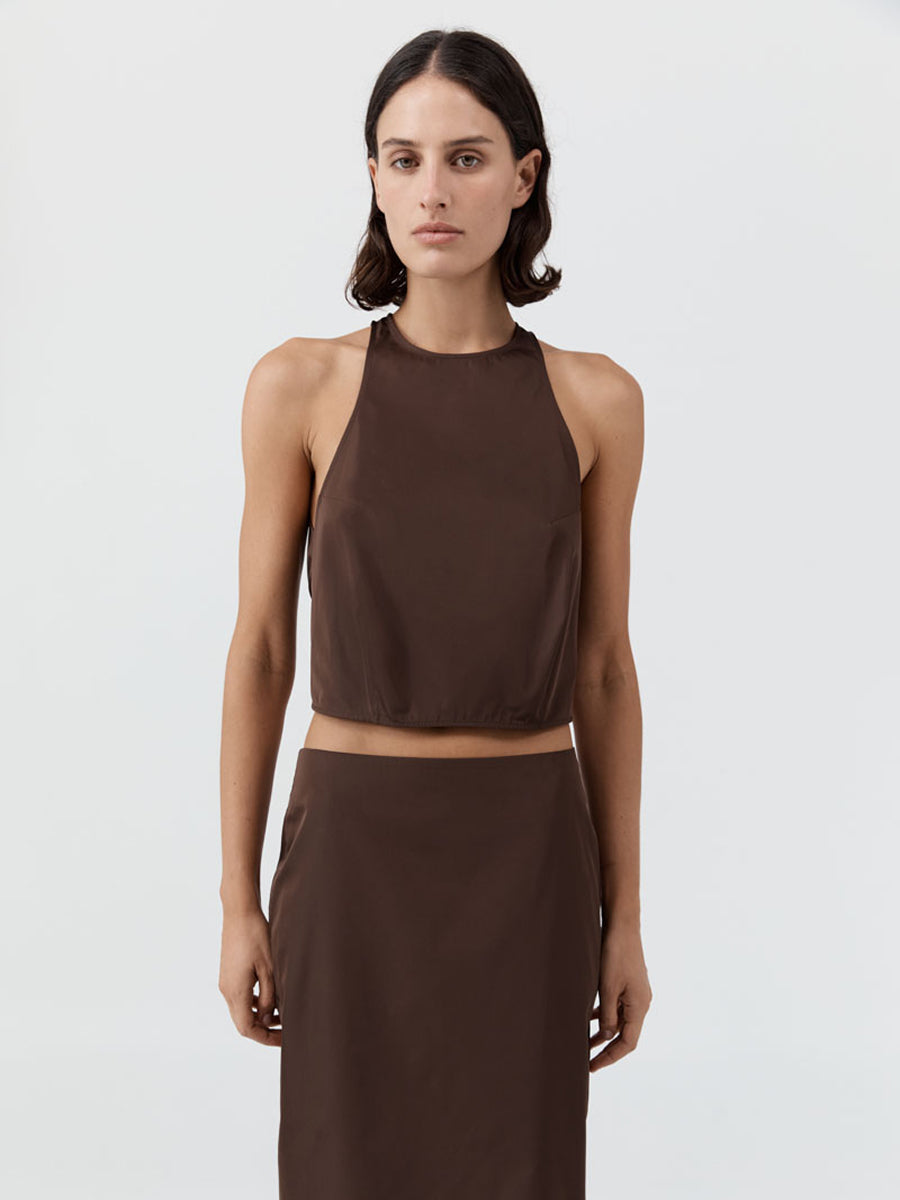 Paper Taffeta Cocoon Top