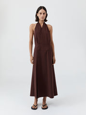 Halter Wrap Dress