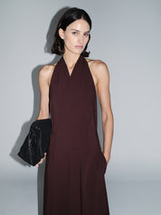 Halter Wrap Dress