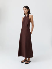 Halter Wrap Dress