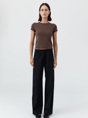 Organic Cotton Baby Tee Fudge