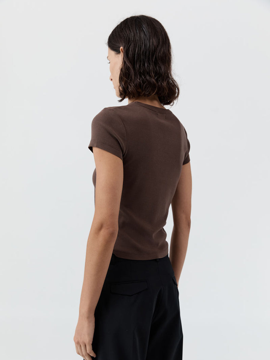 Organic Cotton Baby Tee Fudge