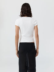 Organic Cotton Baby Tee White