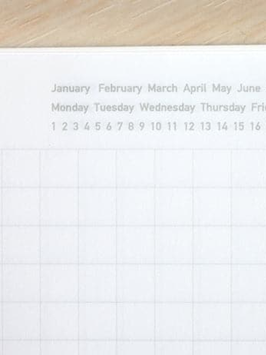 365 Days Notebook A5