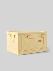 Studio About Box Large Hellgelb seitliche Ansicht
