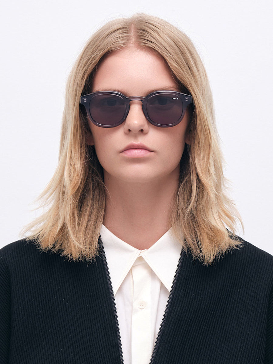 Sonnenbrille Suede Transparent Grey