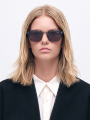 Sonnenbrille Suede Transparent Grey