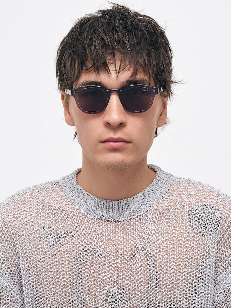 Sonnenbrille Suede Transparent Grey