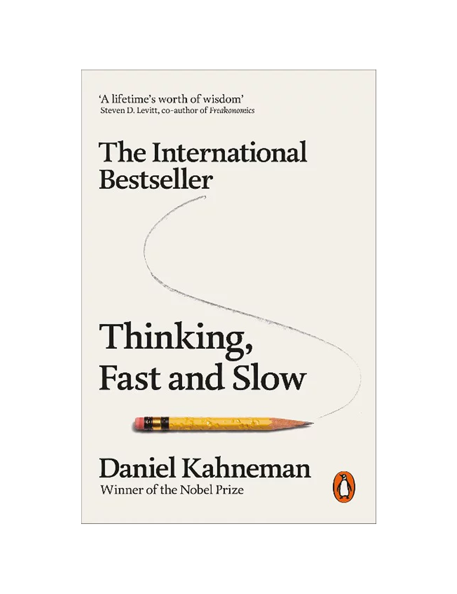 Think Fast and Slow Daniel Kahnemann Buchcover