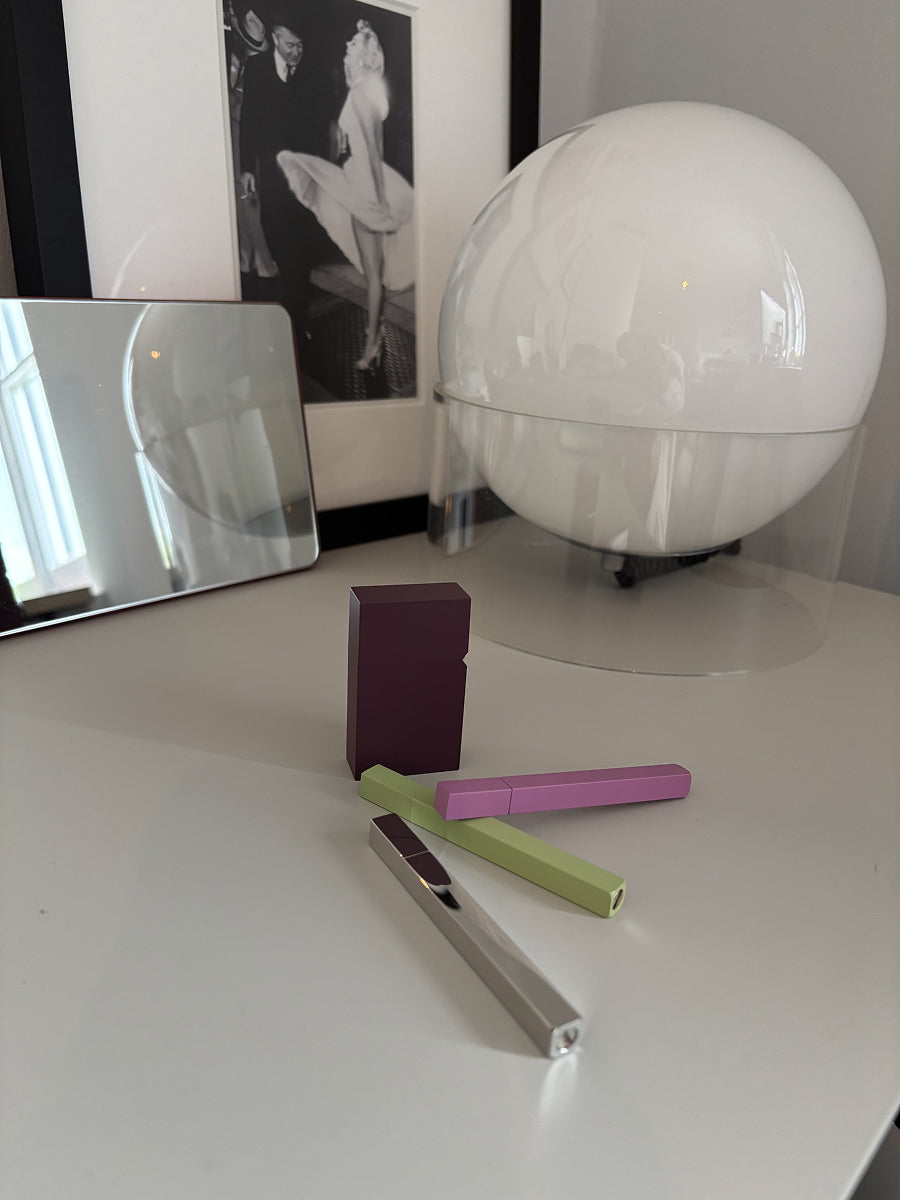 Tsubota Pearl Moodbild Hard-Edge und Queue Feuerzeuge in unterschiedlichen Farben 