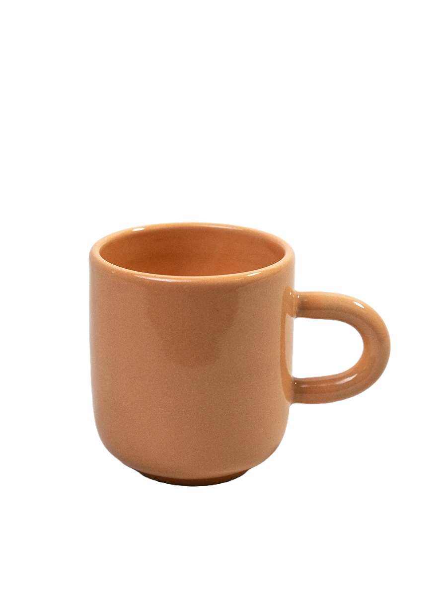 We Are Studio Studio Hugo Mug Tasse Orange Frontansicht