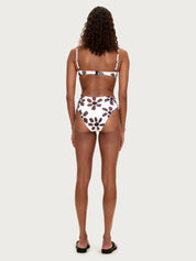 Chocolate Flower High Full Brief Bikinihose