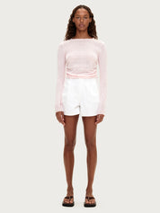 Soft Pink Langarmshirt