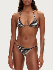 Textured String Brief - Spot