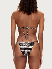 Textured String Brief - Spot