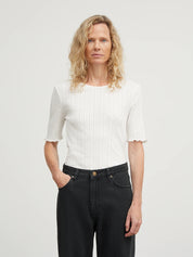 Edie Tee Off White